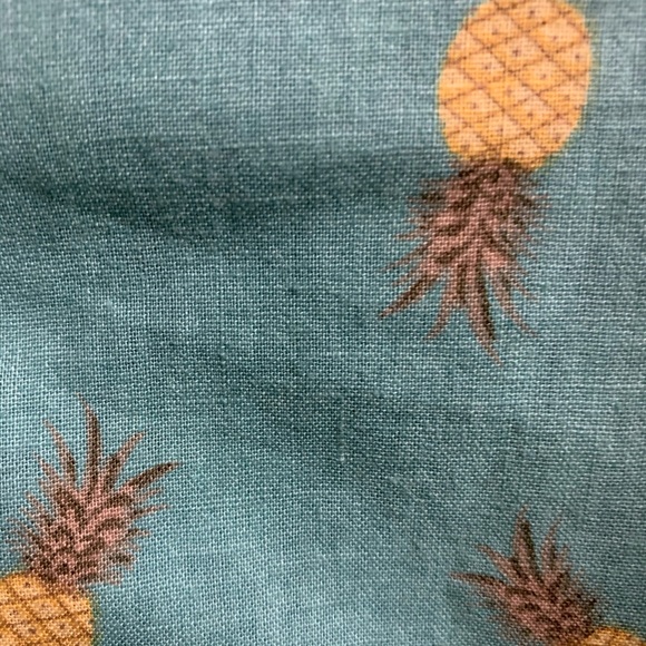 Catherine’s blue and yellow pineapple print tunic - Picture 5 of 5